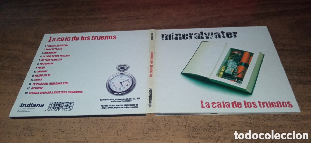 CDs de m&uacute;sica: Mineralwater &ndash; La Caja De Los Truenos (2000)