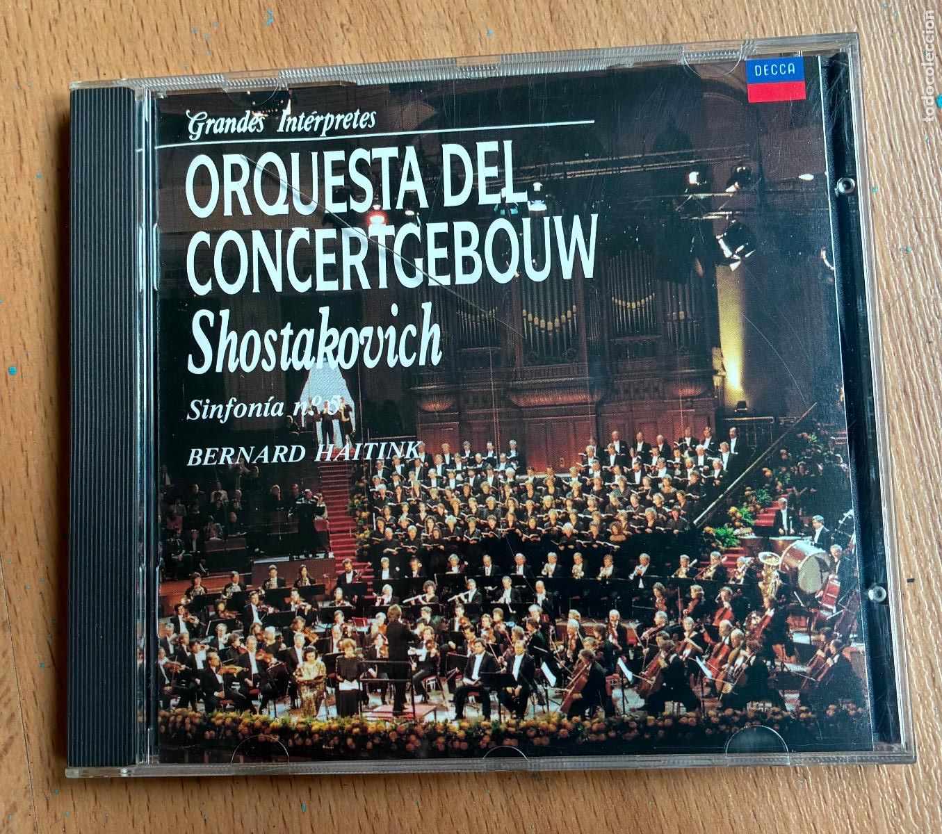 CDs de m&uacute;sica: ORQUESTA DEL CONCERTGEBOUW SHOSTAKOVICH, SINFONIA NUMERO 5 cd