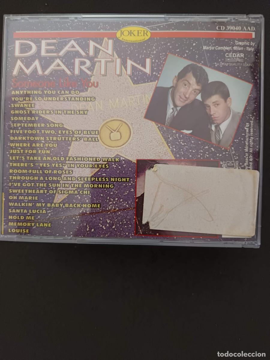 CDs de m&uacute;sica: DEAN MARTIN. SOMEONE LIKE YOU - Foto 2