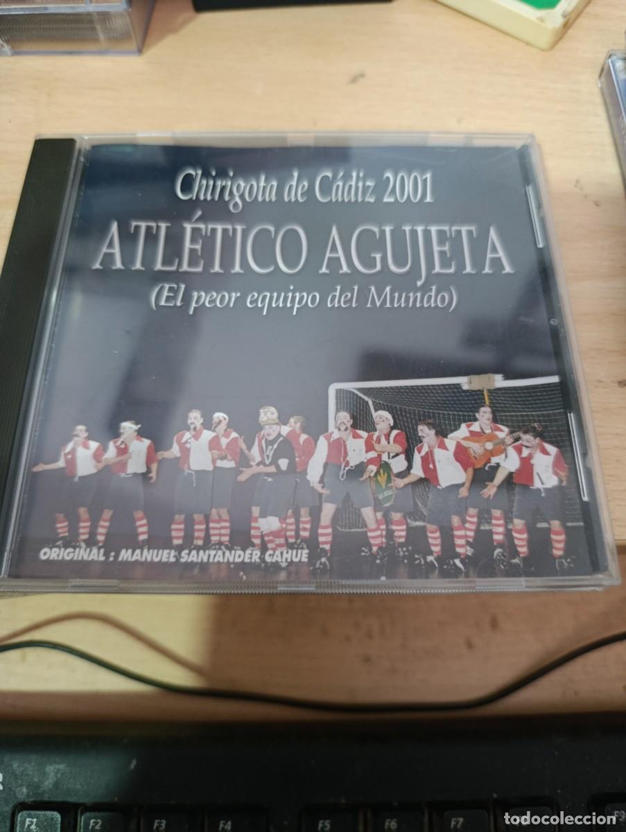CDs de m&uacute;sica: ATLETICO AGUJETA. CHIRIGOTA DE CADIZ 2001.