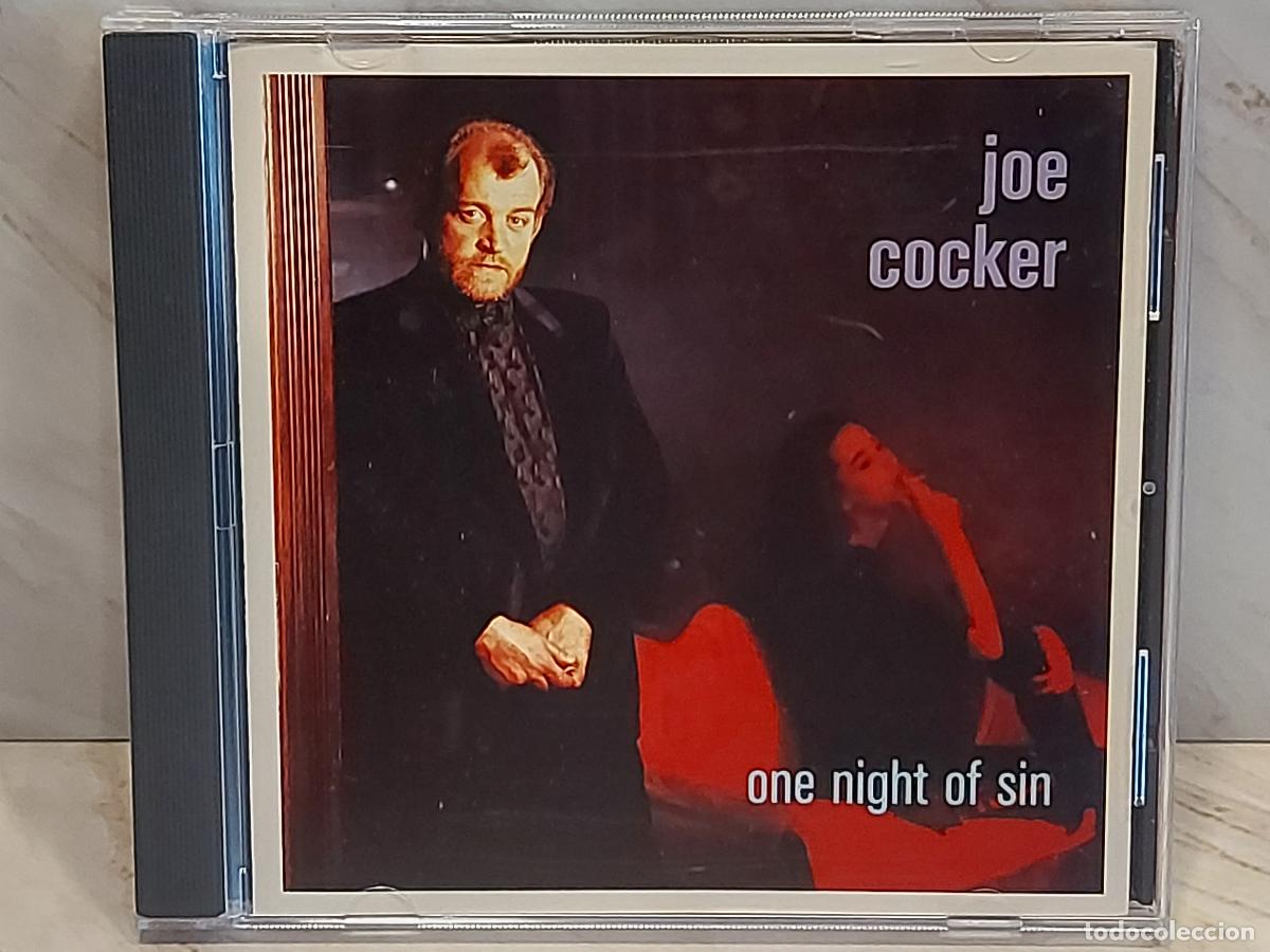 CDs de m&uacute;sica: JOE COCKER | ONE NIGHT OF SIN | CAPITOL 1989 | DE LUJO