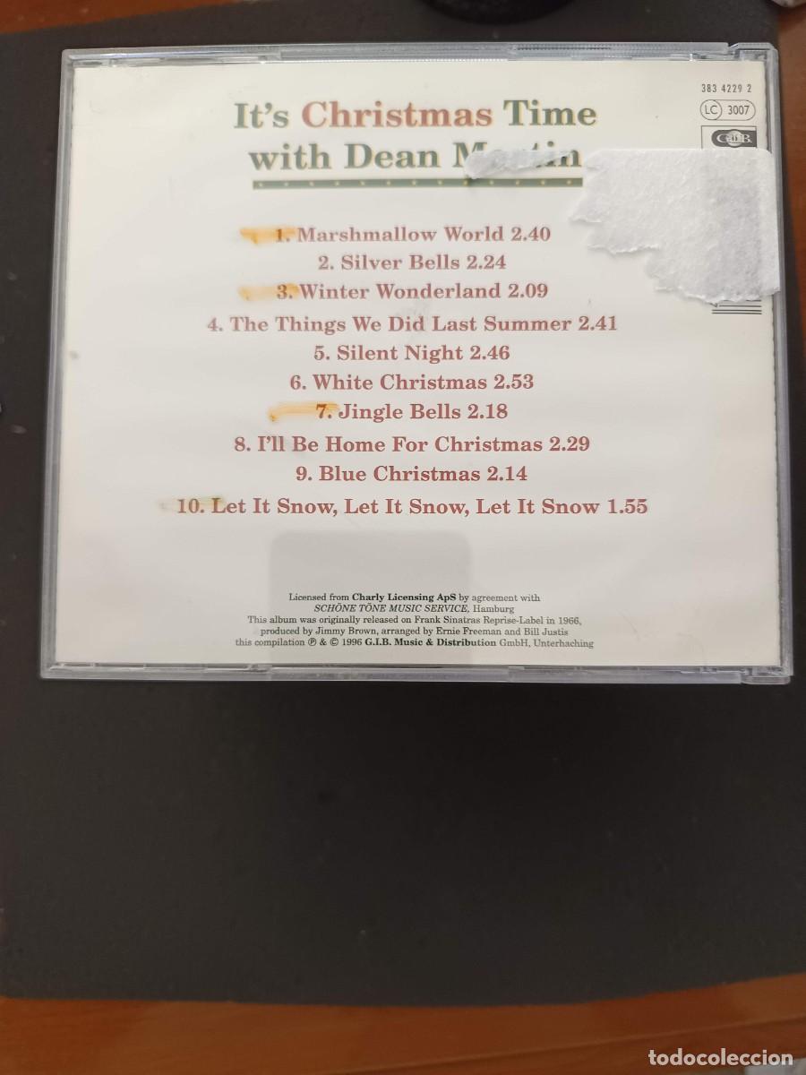 CDs de m&uacute;sica: ITS CHRISTMAS TIME WITH DEAN MARTIN. - Foto 2