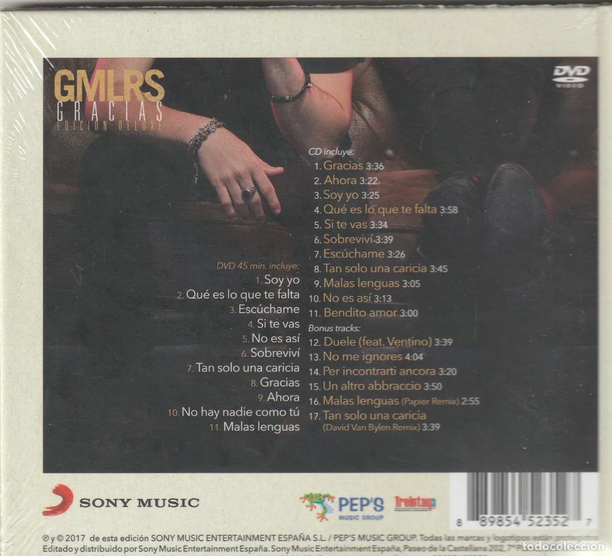 CDs de m&uacute;sica: GMLRS* &ndash; Gracias-CDS + DVD - Foto 2