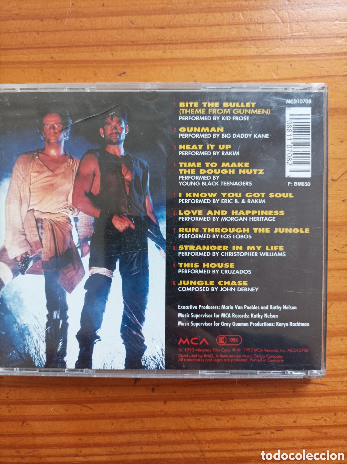 CDs de m&uacute;sica: Gunmen. B.s.o. cd.... - Foto 2