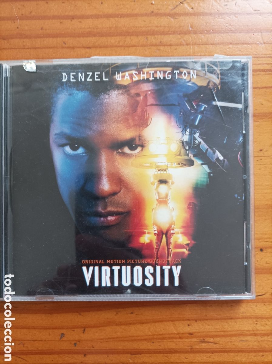CDs de m&uacute;sica: Virtuosity. B. S. O. Denzel Washington. Cd.