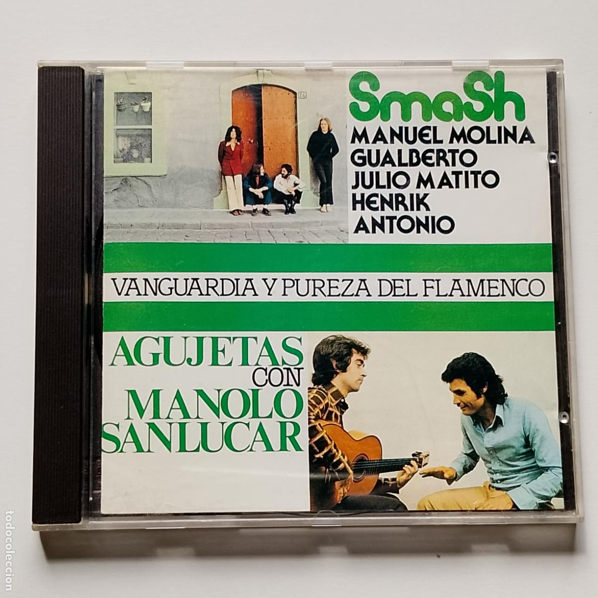CDs de m&uacute;sica: Smash/Agujetas-Vanguardia Y Pureza Del Flamenco (CD Chapa D.) RE clasico 1978 Flamenco+Psicodelia