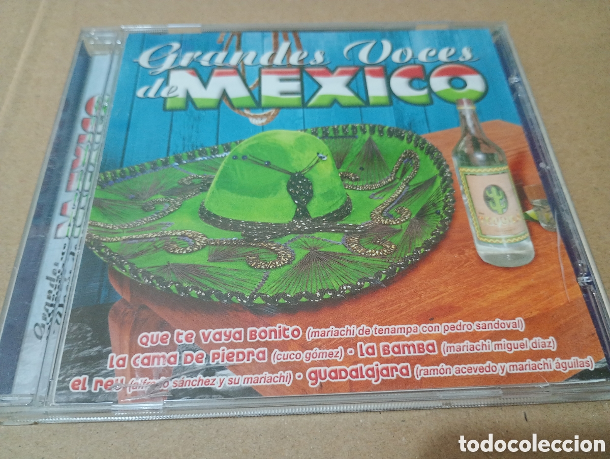 CDs de m&uacute;sica: Grandes voces de M&eacute;xico CD
