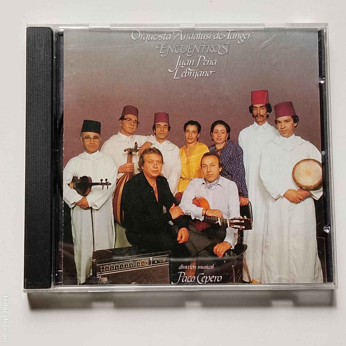 CDs de m&uacute;sica: Juan Pe&ntilde;a Lebrijano/Orquesta Andalusi Tanger-Encuentros (CD Ariola)RE clasico flamenco 1985. Morente