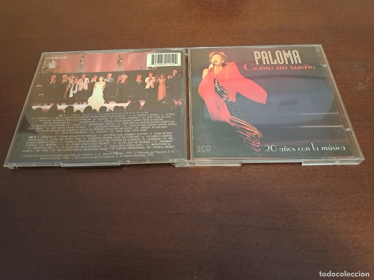 CDs de m&uacute;sica: PALOMA SAN BASILIO - 2 CD - 20 A&Ntilde;OS CON LA MUSICA - COMO UN SUE&Ntilde;O