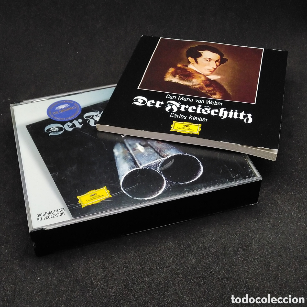CDs de m&uacute;sica: CARL MARIA VON WEBER - DER FREISCH&Uuml;TZ - CARLOS KLEIBER - CD DOBLE - VARIOS - 1998 DISCOS VERIFICADOS