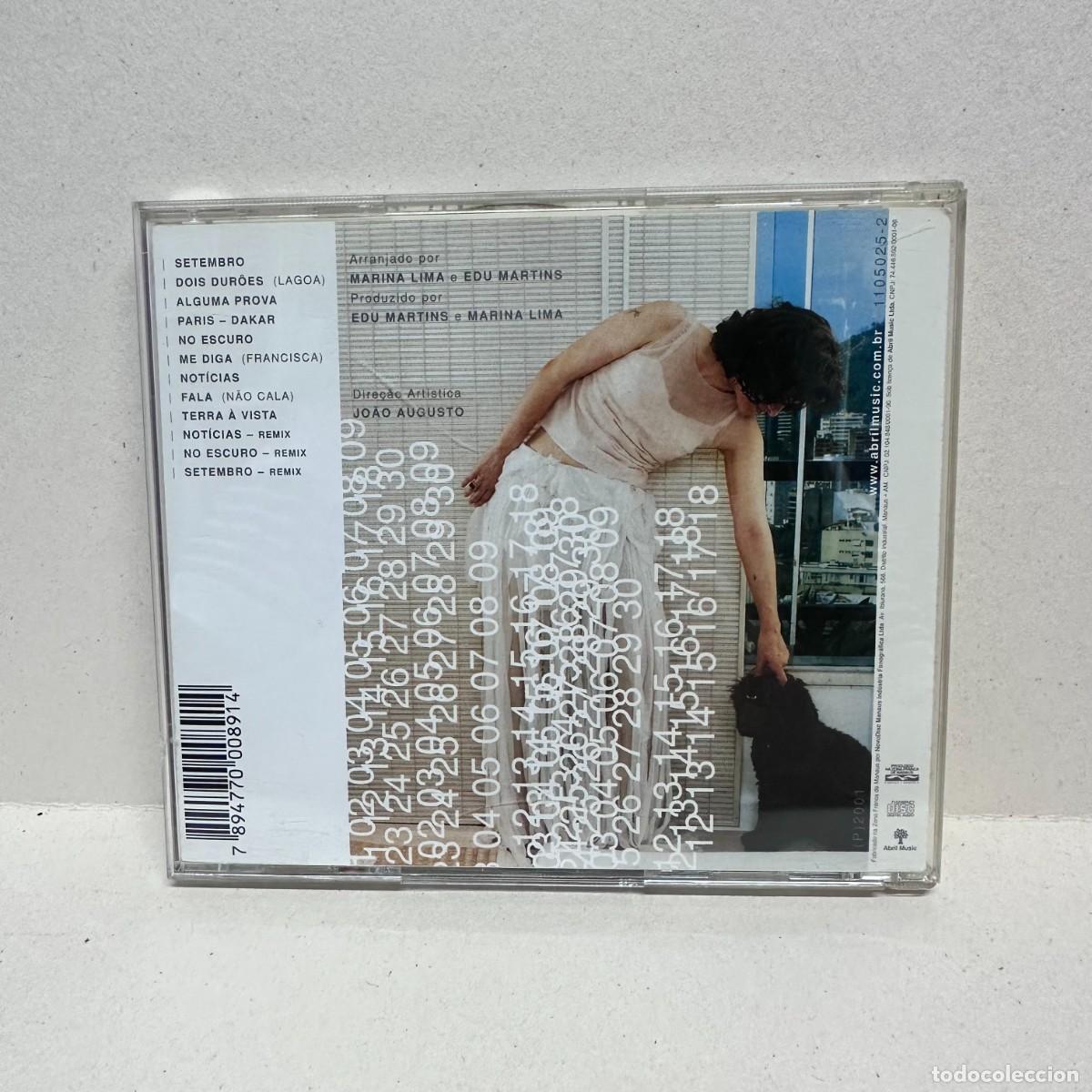 CDs de m&uacute;sica: Marina Lima - Setembro (CD) - Foto 2