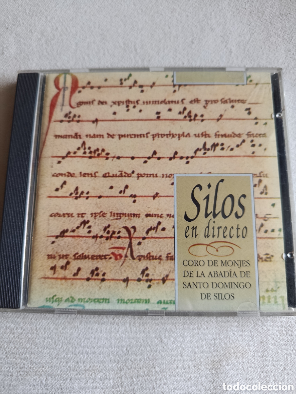 CDs de m&uacute;sica: CD - silos en directo - coro de monjes de la Abad&iacute;a de santo domingo de silos