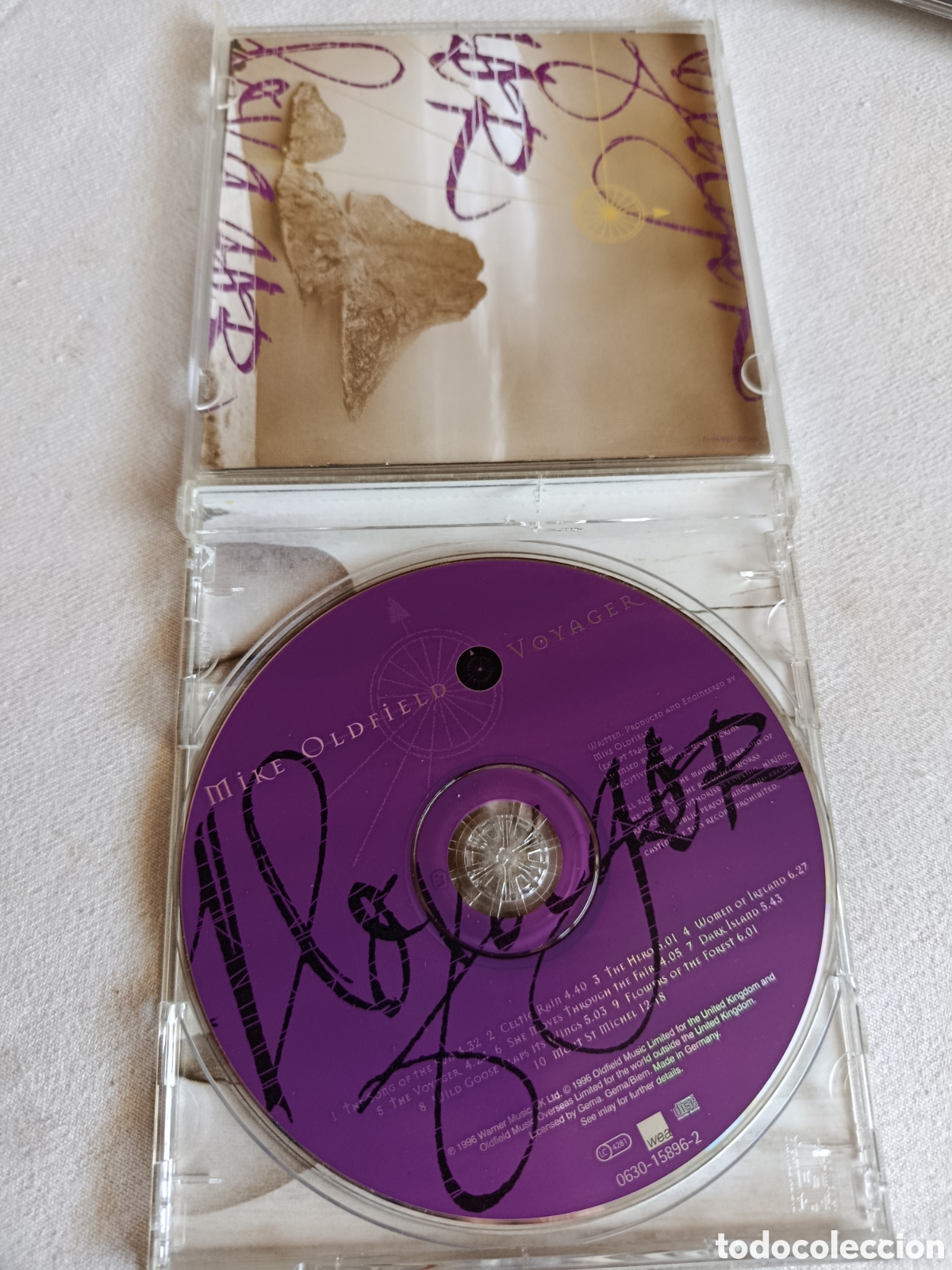 CDs de m&uacute;sica: CD - mike Oldfield - voyager - Foto 3