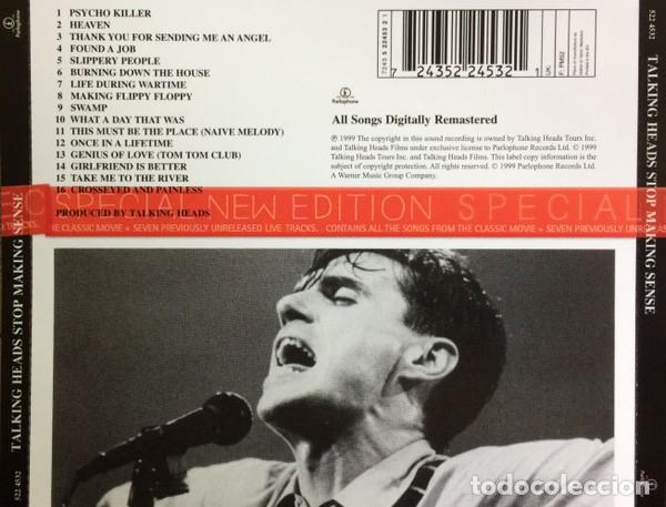 CDs de m&uacute;sica: Talking Heads &lrm;&ndash; Stop Making Sense-CD-EUROPE-2014 - Foto 3