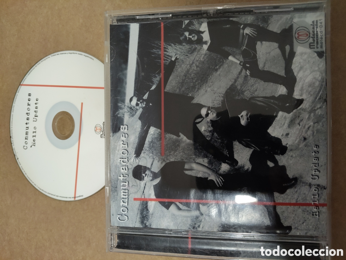 CDs de m&uacute;sica: Hello Update, &aacute;lbum de estudio de la banda espa&ntilde;ola de m&uacute;sica electr&oacute;nica y tecnopop Conmutadores