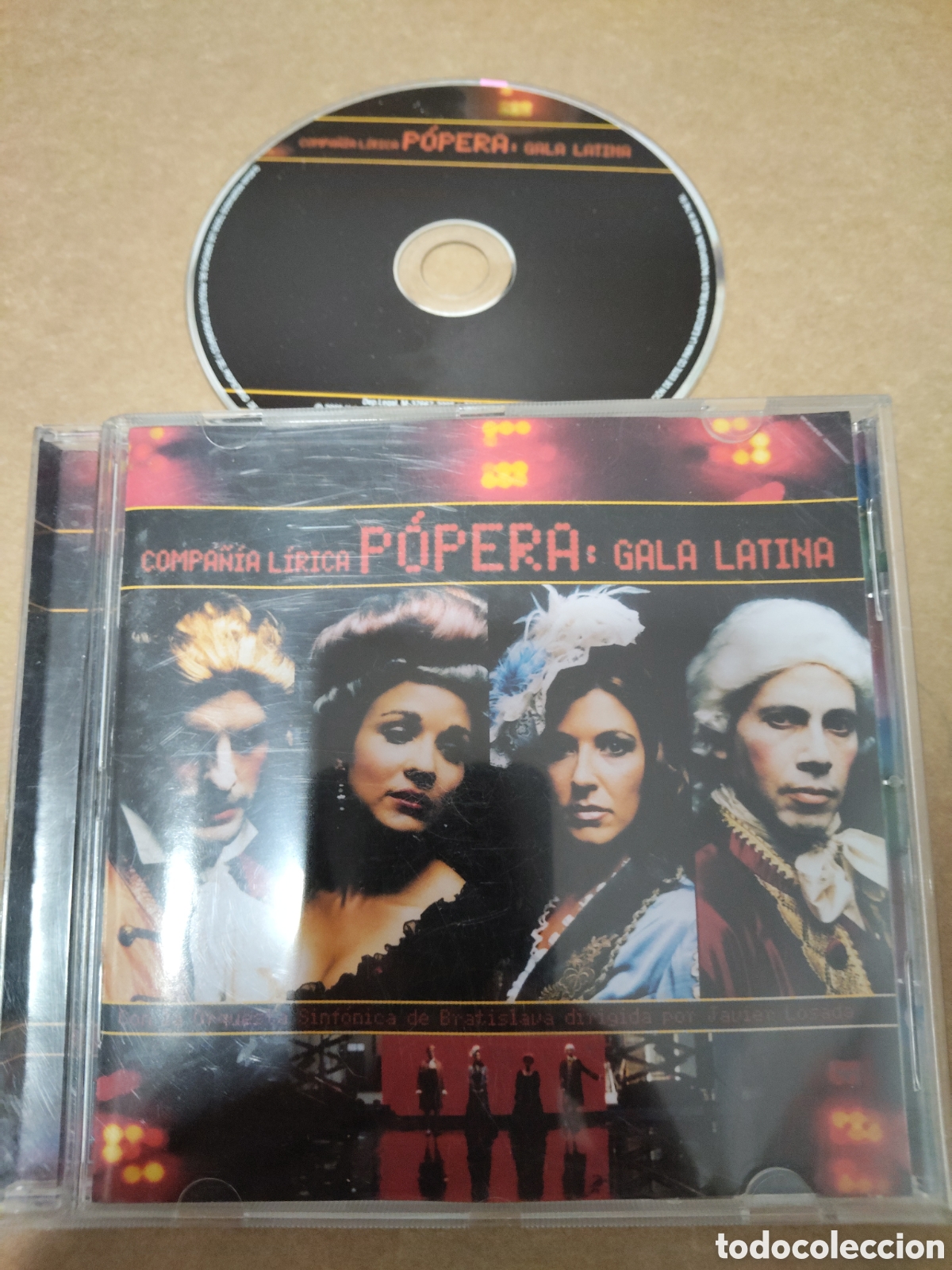 CDs de m&uacute;sica: Gala Latina&rdquo; de la Compa&ntilde;&iacute;a L&iacute;rica P&oacute;pera