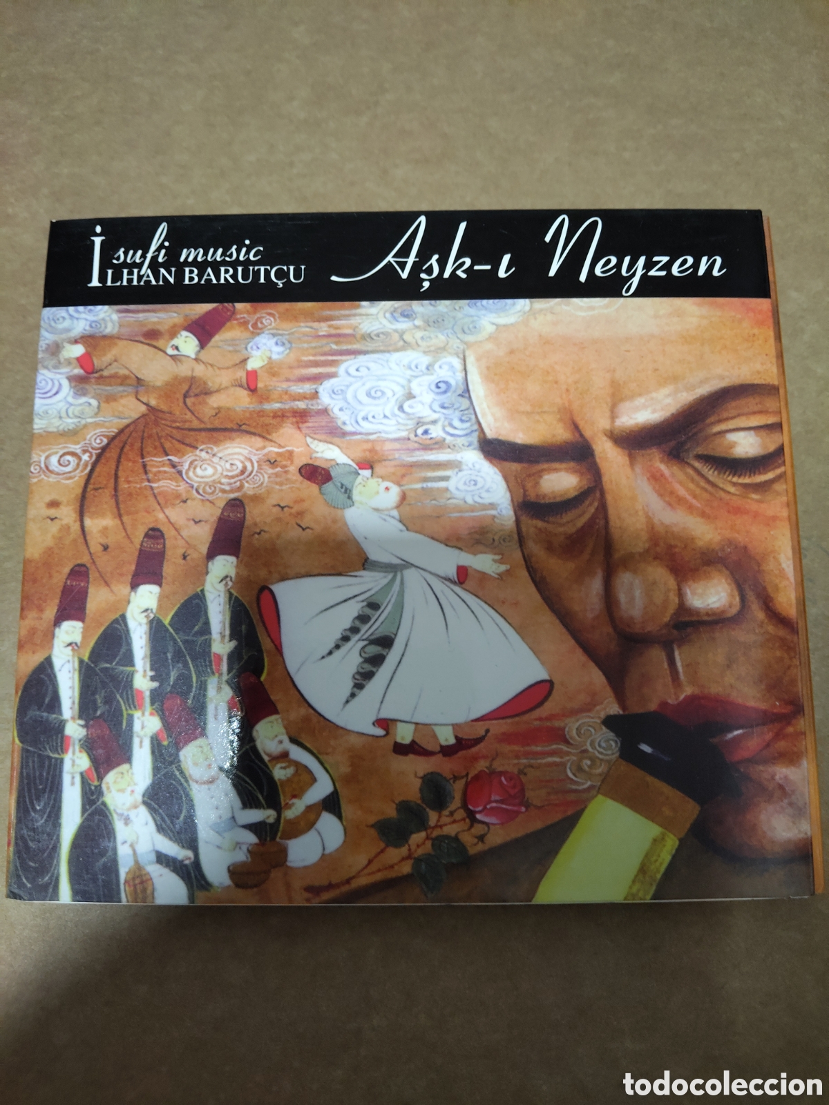CDs de m&uacute;sica: m&uacute;sica suf&iacute; titulado Aşk-ı Neyzen del artista İlhan Barut&ccedil;u