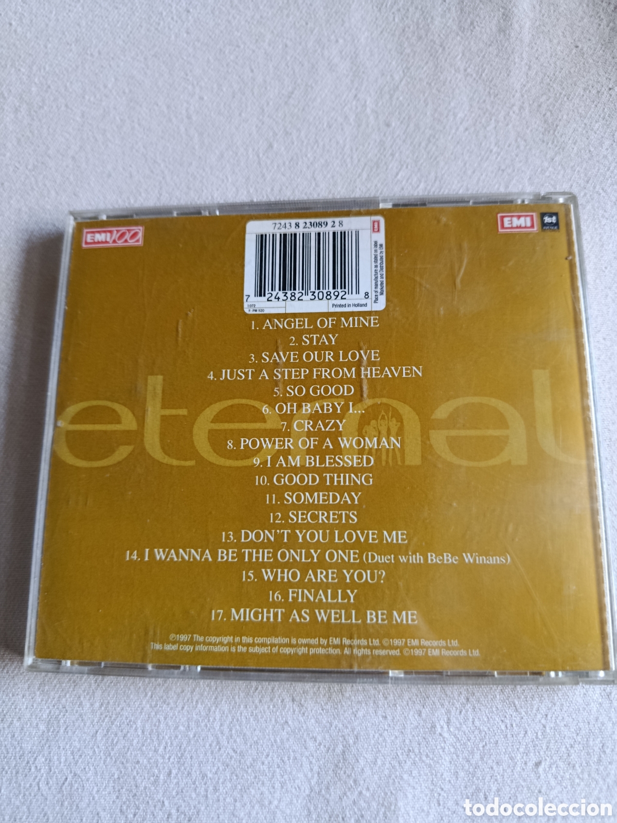 CDs de m&uacute;sica: CD - eternal the BEST (EMI ) - Foto 2