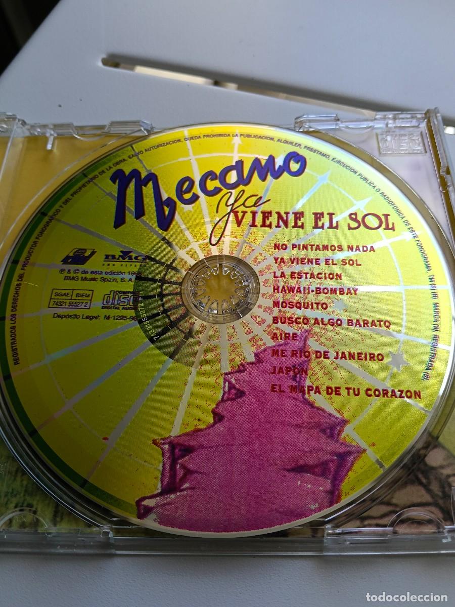 CDs de m&uacute;sica: RAR CD. MECANO. YA VIENE EL SOL. 1998 - Foto 2
