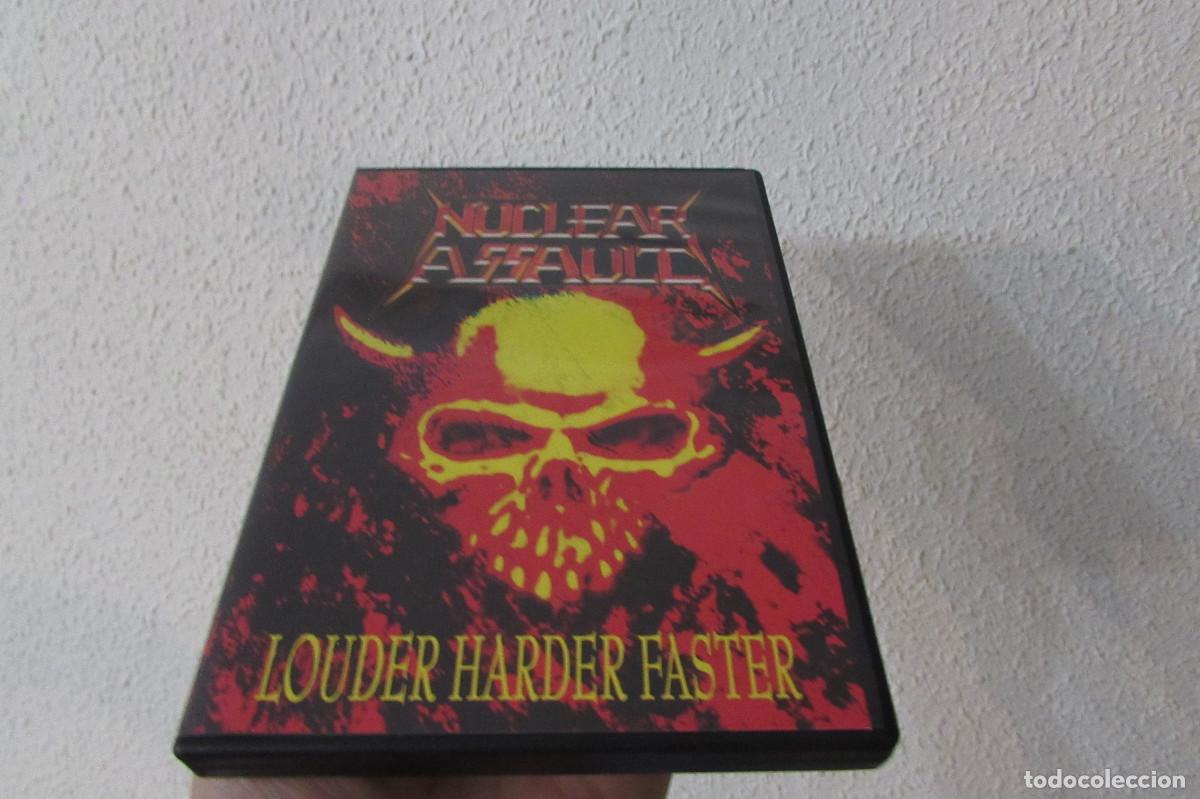 CDs de m&uacute;sica: NUCLEAR ASSAULT - LOUDER GARDER FASTER - DVD THRASH METAL