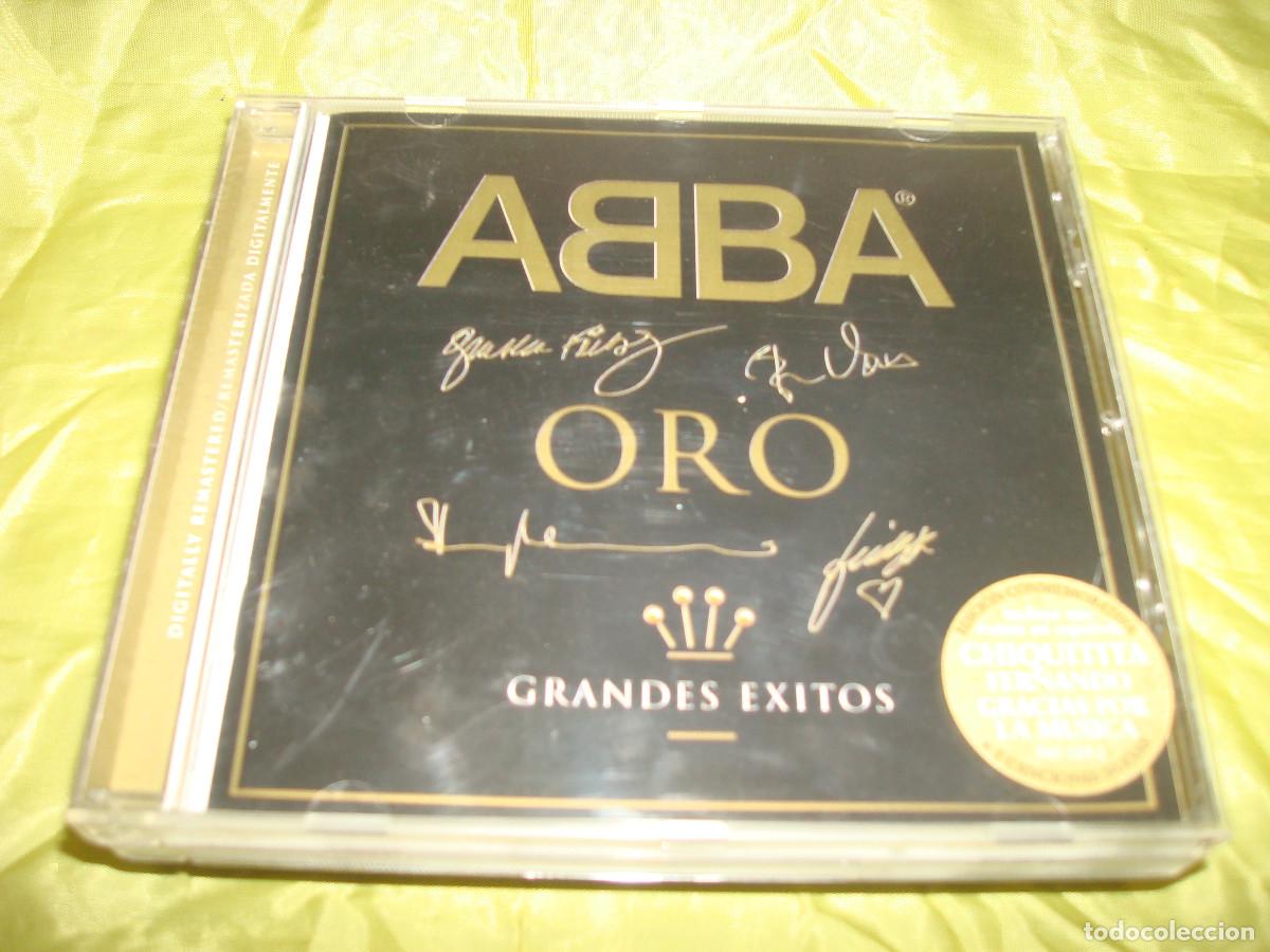 CDs de m&uacute;sica: ABBA ORO. GRANDES EXITOS. CD. IMPECABLE