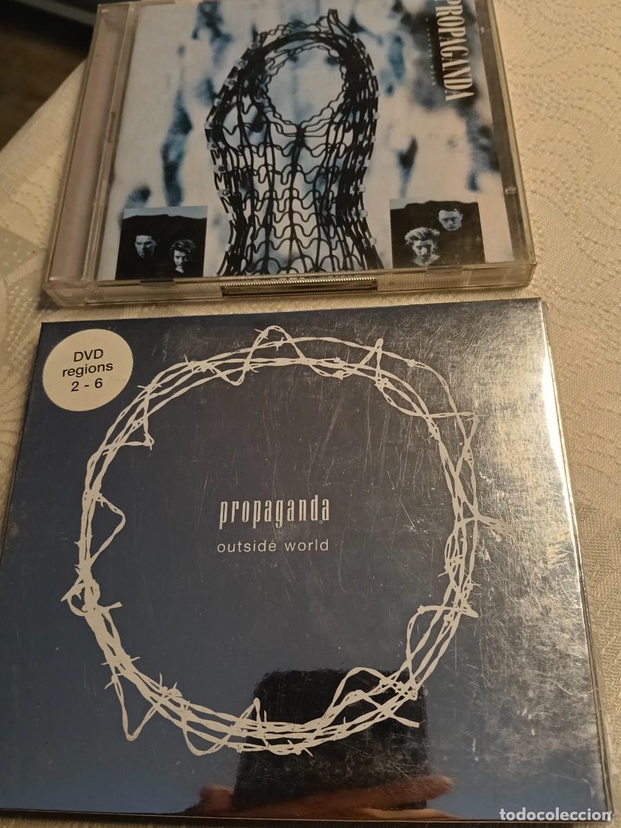CDs de m&uacute;sica: RAR 2 CD'S & 2 DVD'S. PROPAGANDA. A SECRET WISH & OUTSIDE WORLD (DIGIPACK).