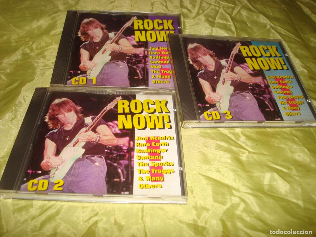 CDs de m&uacute;sica: ROCK NOW &iexcl; CD 1, 2 Y 3. BADFINGER, MUD, RARE EARTH....IMPECABLE