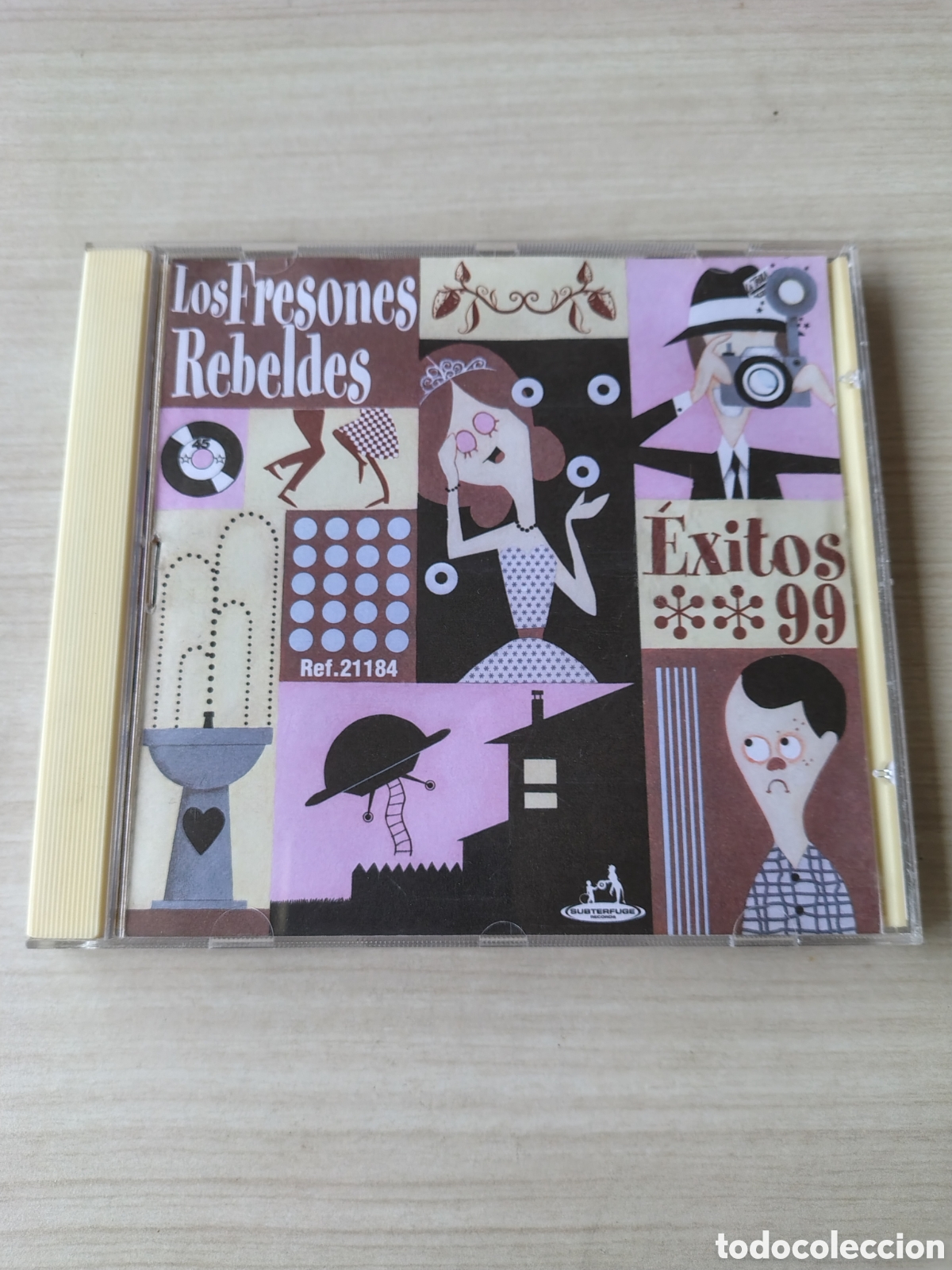CDs de m&uacute;sica: LOS FRESONES REBELDES &Eacute;xitos 99 ( 1999 SUBTERFUGE )