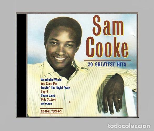 CDs de m&uacute;sica: G650 - SAM COOKE. 20 GREATEST HITS. RECOPILATORIO. CD.