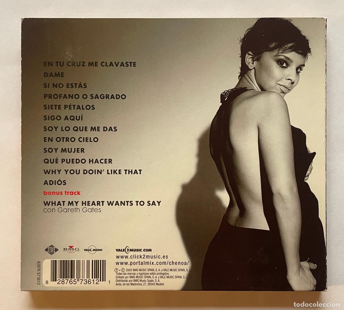 CDs de m&uacute;sica: CHENOA / SOY MUJER / CD 2003 BMG / ESPA&Ntilde;A - Foto 2
