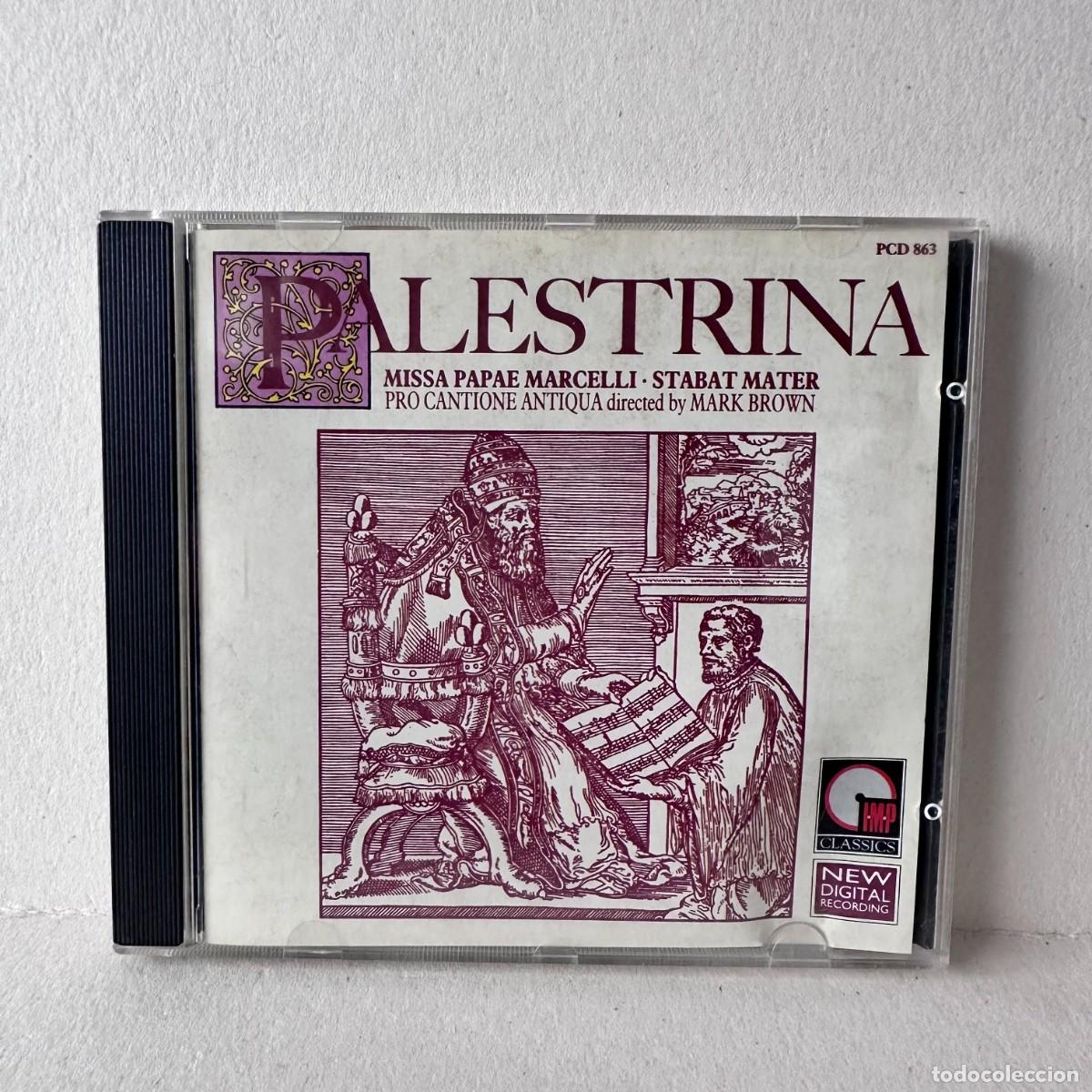 CDs de m&uacute;sica: Palestrina - Mark Brown - Missa Papae Marcelli, Stabat Mater (CD)