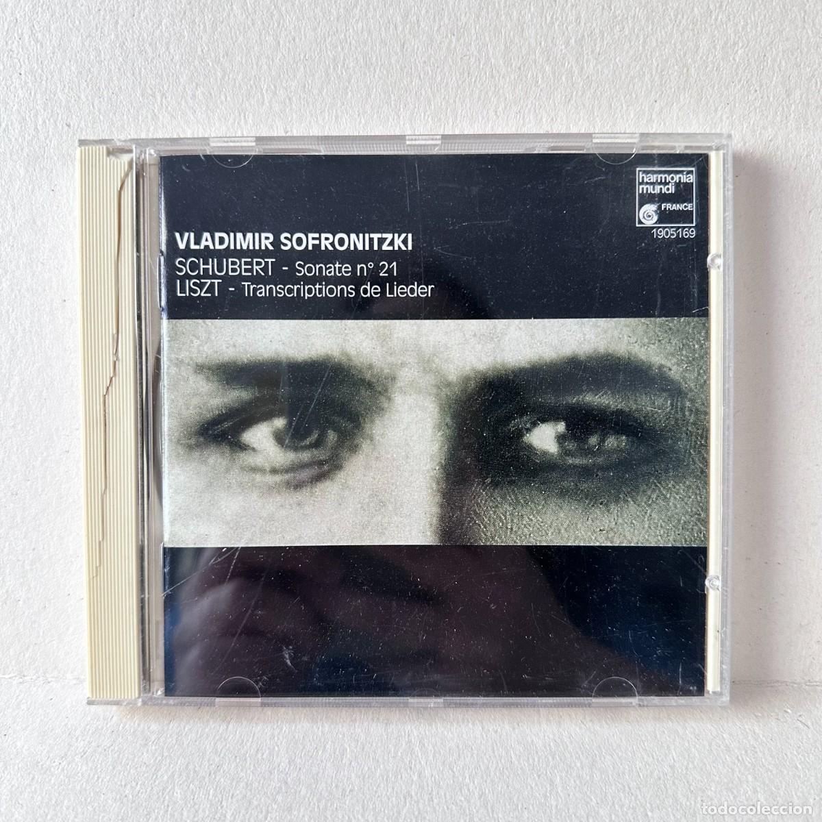 CDs de m&uacute;sica: Schubert, Liszt - Sofronitsky - Sonate N&deg; 21, Transcriptions De Lieder (CD)