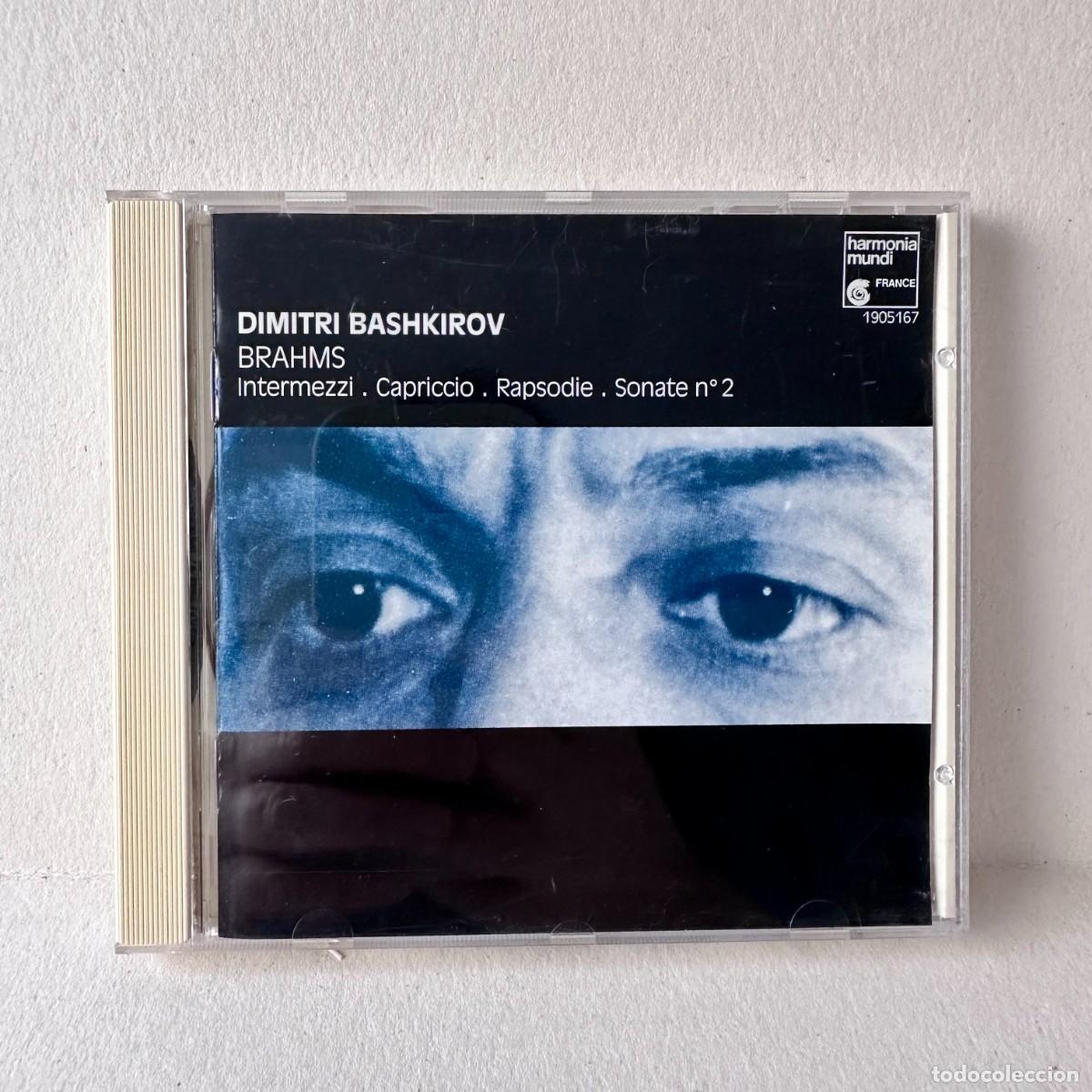 CDs de m&uacute;sica: Brahms - Dmitri Bashkirov - Intermezzi, Capriccio, Rapsodie, Sonate N&deg;2 (CD) - Foto 1