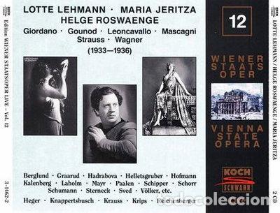 CDs de m&uacute;sica: Vienna State Opera Live Volume 12- 0099923146223