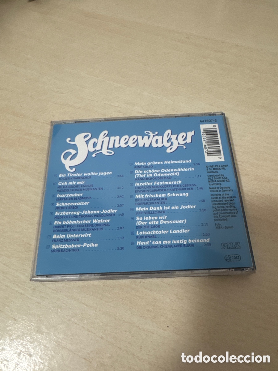 CDs de m&uacute;sica: CD SCHNEEWALZER PILZ - Foto 3