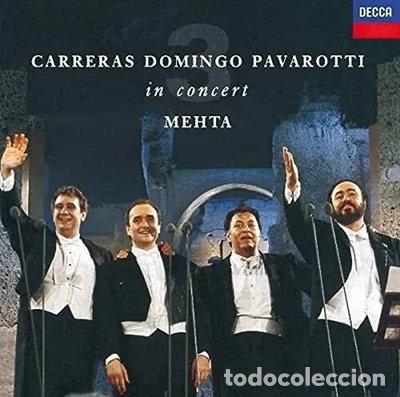 CDs de m&uacute;sica: Carreras Domingo Pavarotti In Concert- 0028943043328