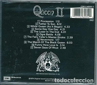 CDs de m&uacute;sica: Queen II- 0077774620529 - Foto 1