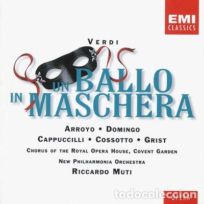 CDs de m&uacute;sica: Verdi: Un ballo in maschera- 0724356651029