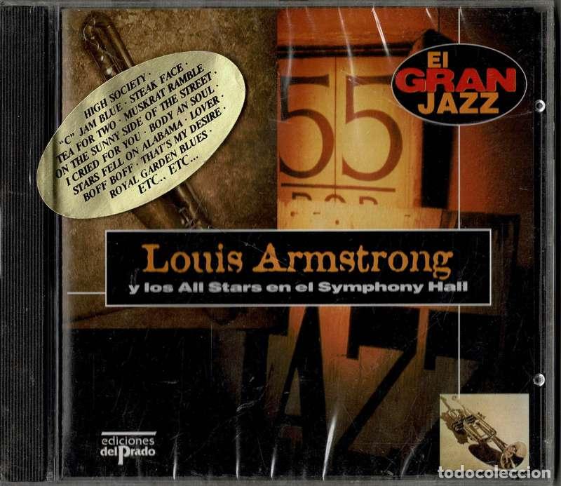 CDs de m&uacute;sica: Louis Armstrong y los All Starss en el Symphony Hall. CD (precintado)
