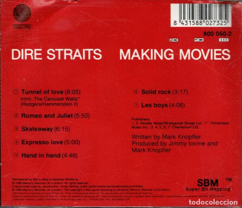 CDs de m&uacute;sica: Dire Straits - Making Movies. CD - Foto 2