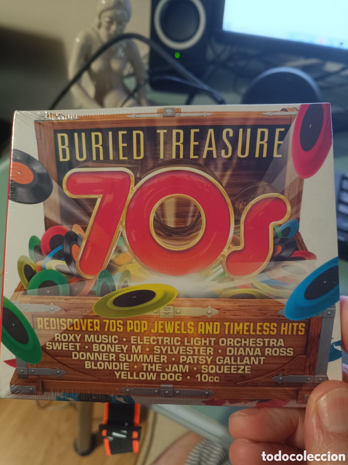CDs de m&uacute;sica: Buried Treasure 70s (3xCD, Album, Dig) (Precintado)