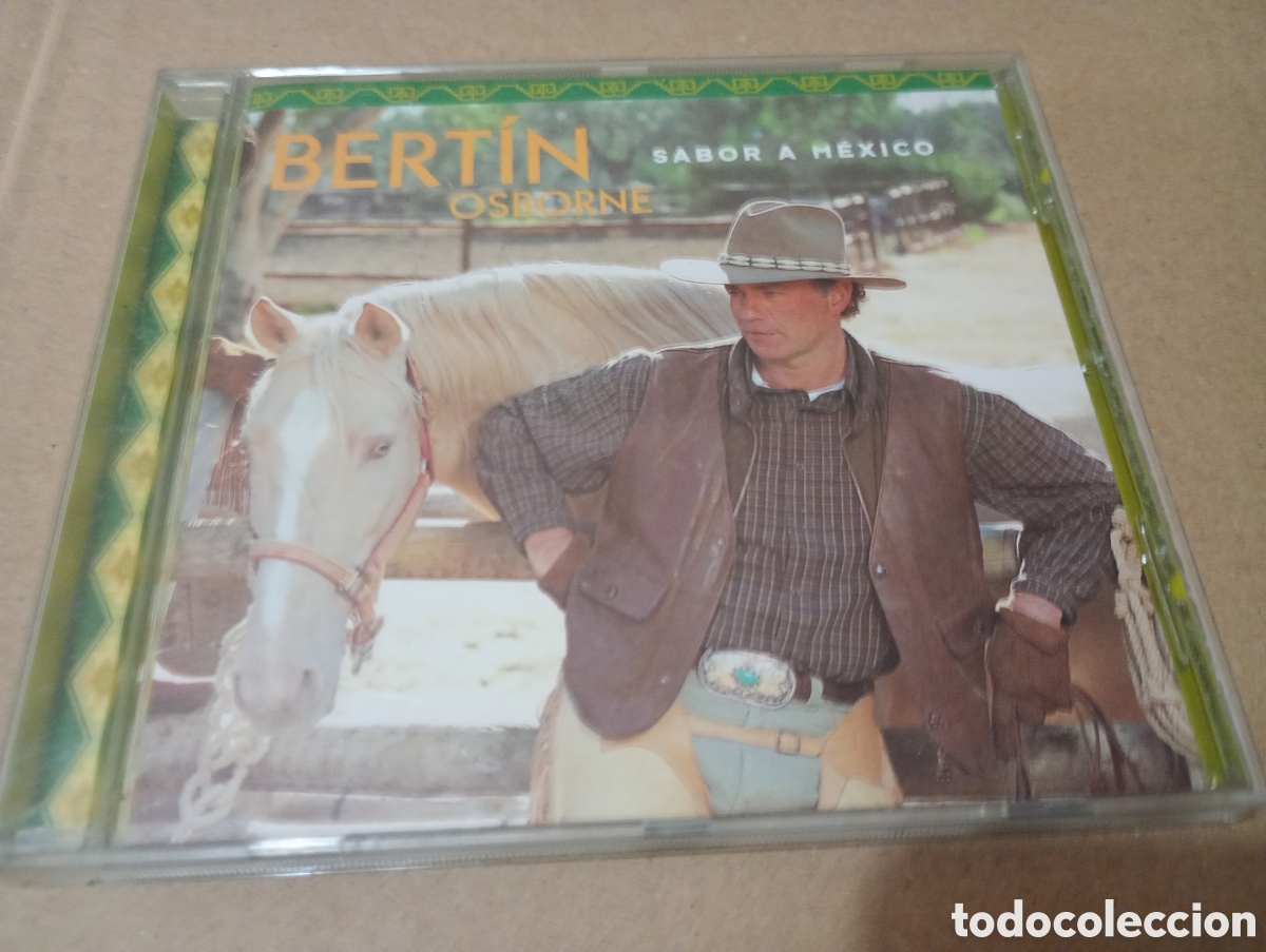 CDs de m&uacute;sica: Bert&iacute;n Osborne CD sabor a Mexico - Foto 1