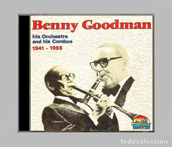 CDs de m&uacute;sica: G636 - BENNY GOODMAN. HIS ORECHESTRA AN HIS COMBOS [1941-1955]. BIG BAND. SWING. RECOPILATORIO. CD.