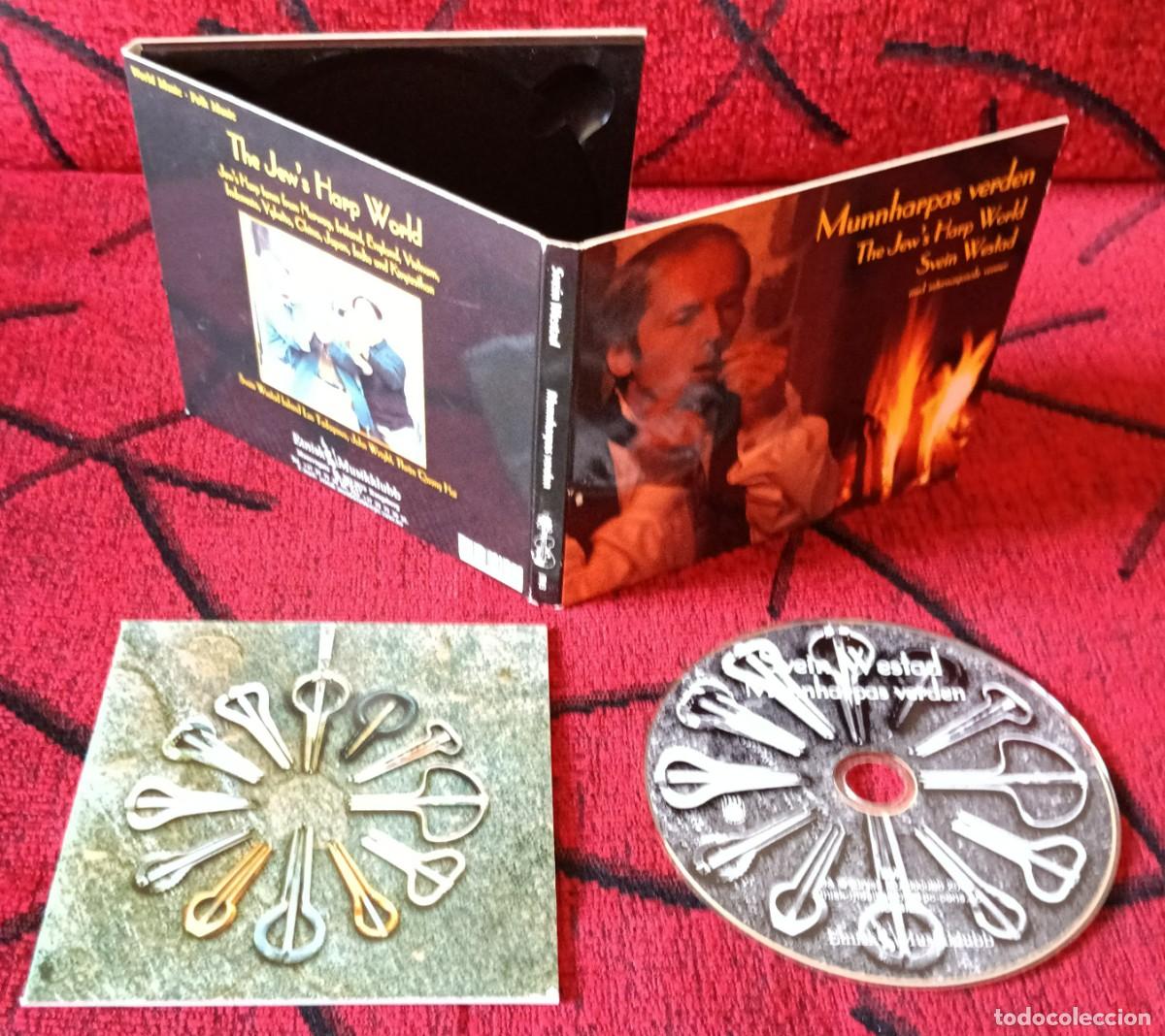 CDs de m&uacute;sica: SVEIN WESTAD ** Munnharpas Verden - The Jew's Harp World ** CD NORUEGA 2000
