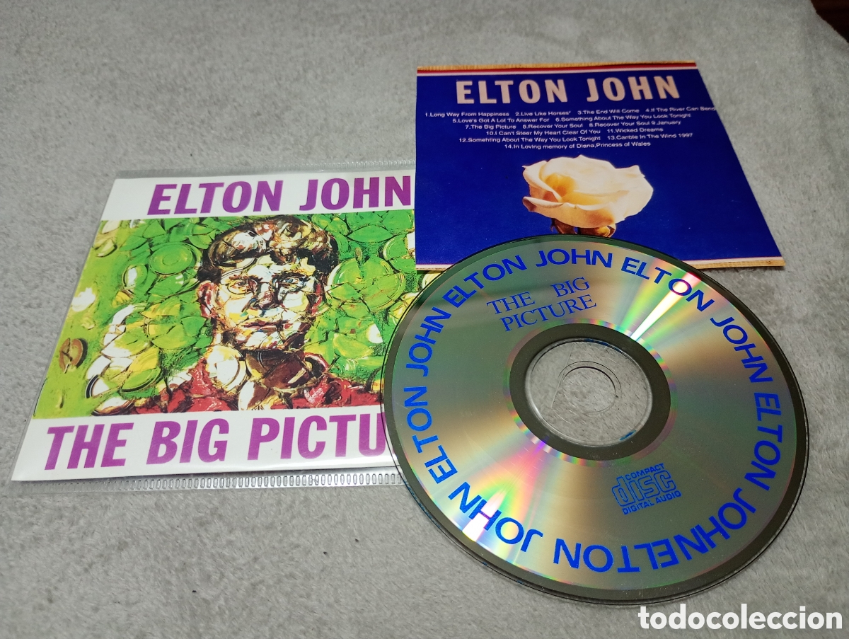 CDs de m&uacute;sica: Elton John CD the Big picture