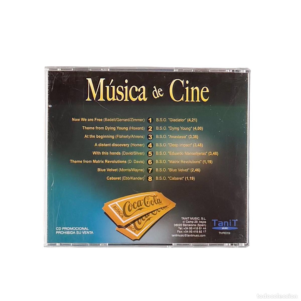 CDs de m&uacute;sica: CD. Various. M&uacute;sica de Cine Vol. II (VG+/VG+) - Foto 2