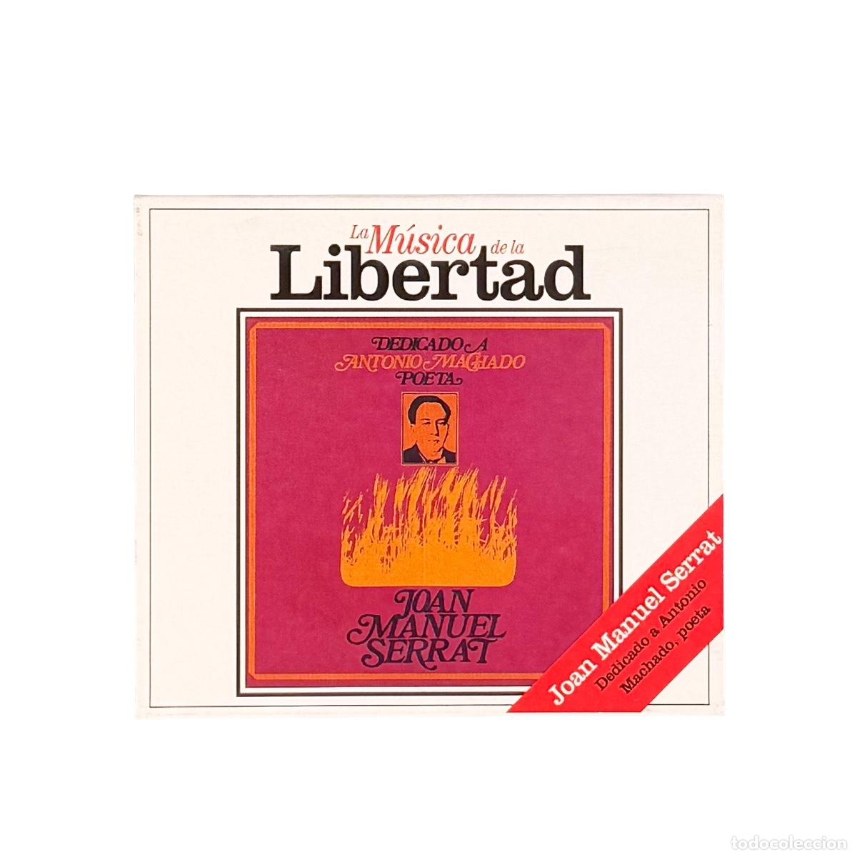 CD de M&uacute;sica: CD. Joan Manuel Serrat. Dedicado A Antonio Machado, Poeta (VG+/VG+)