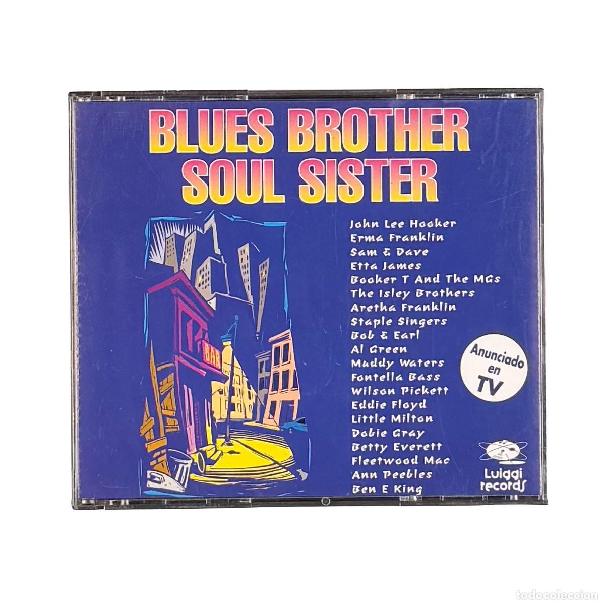 CD di Musica: 2xCD. Various. Blues Brother Soul Sister (VG+/VG+)