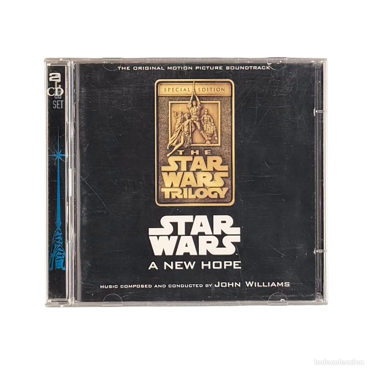 CD di Musica: 2xCD. John Williams. Star Wars (A New Hope) (The Original Motion Picture Soundtrack) (VG+/VG+)