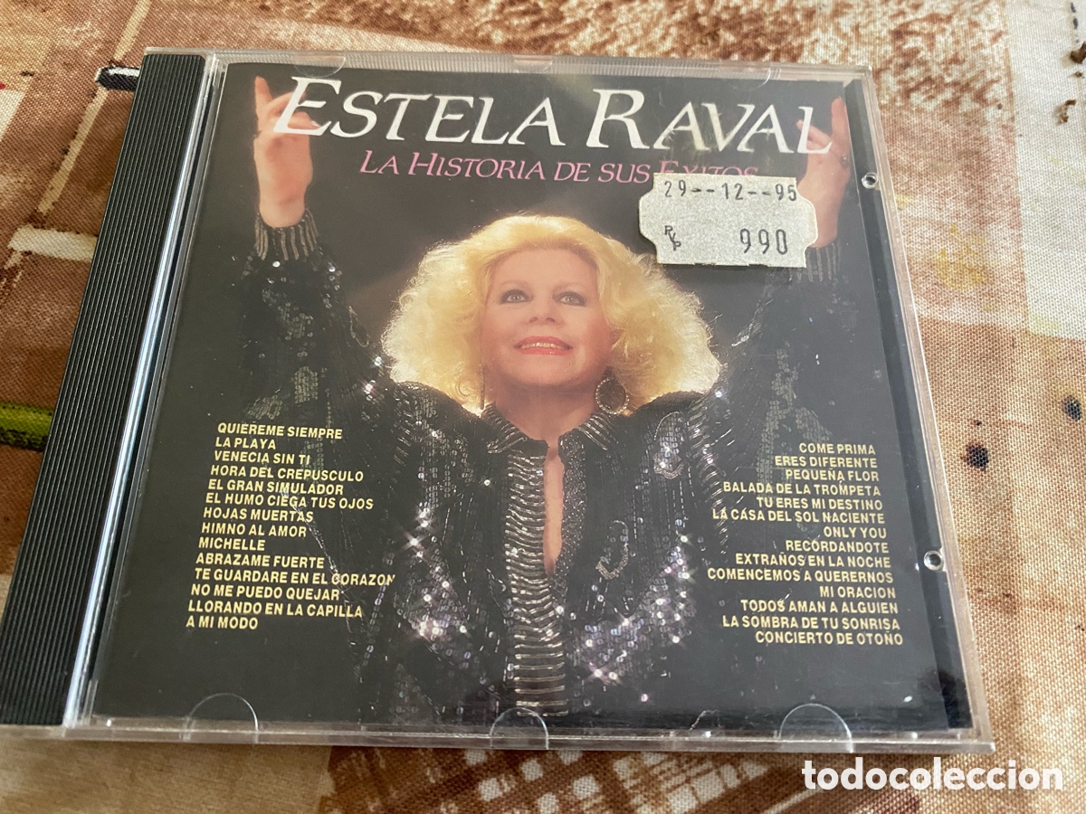 CDs de m&uacute;sica: Estela Raval La Historia De Sus Exitos Cd